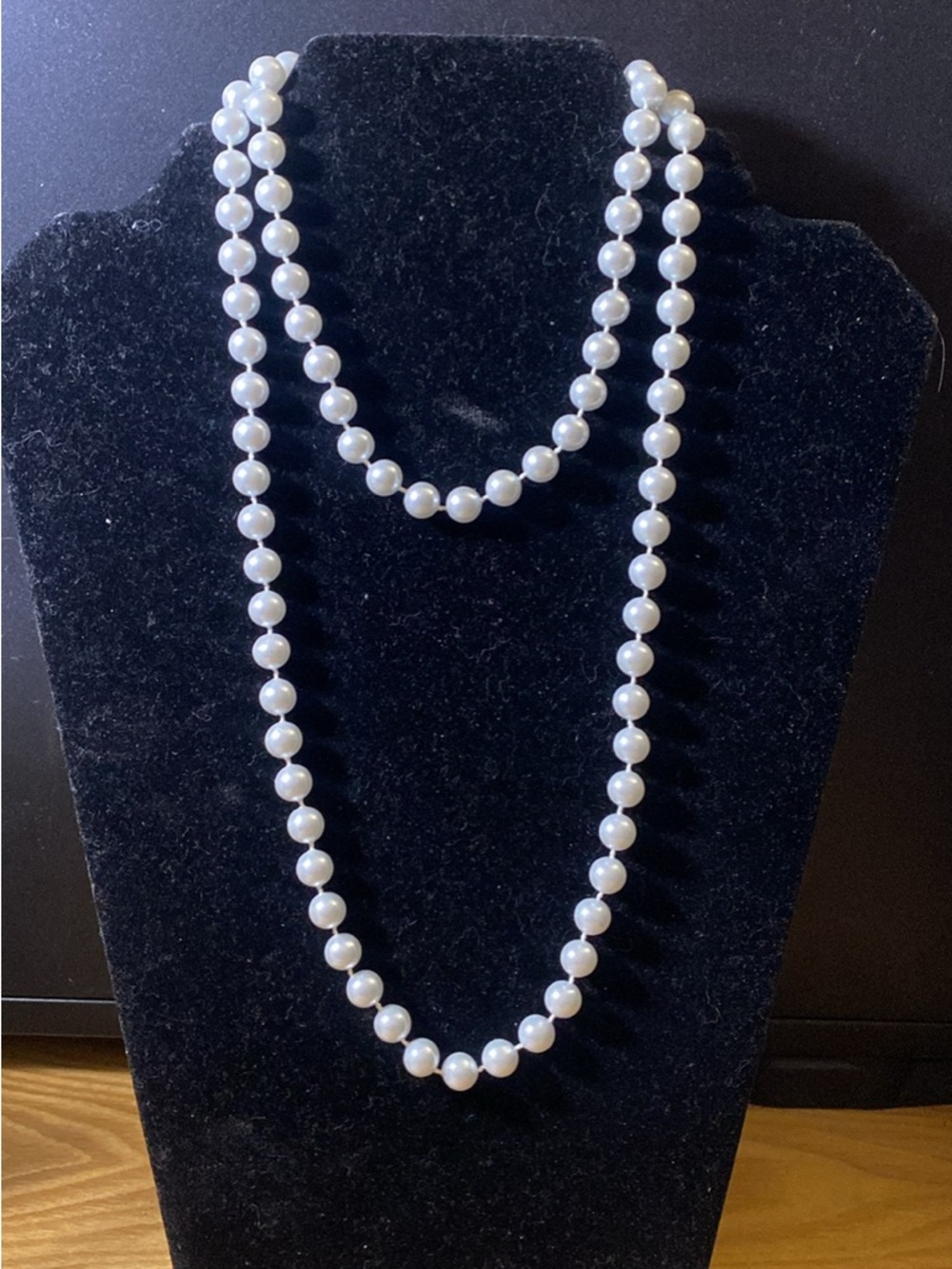 Faux Pearl Long Necklace - Women Jewelry